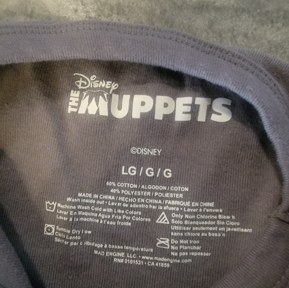 DISNEY KERMIT THE FROG CROPPED TOP TSHIRT - Picture 3 of 3